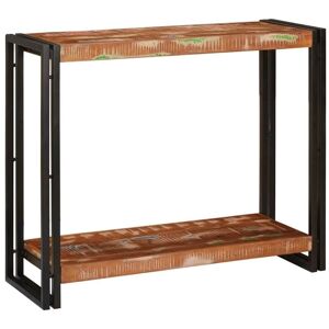 Console Table Multicolour 90 x 33 x 75 cm Solid reclaimed wood Vidaxl Console Table Multicolour 90 x 33 x 75 cm Solid reclaimed wood Vidaxl