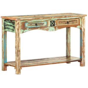 Console Table 120x40x75 cm Solid Reclaimed Wood Vidaxl Console Table 120x40x75 cm Solid Reclaimed Wood Vidaxl