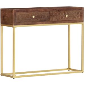 Console Table 90x30x75 cm Solid Mango Wood Vidaxl Console Table 90x30x75 cm Solid Mango Wood Vidaxl