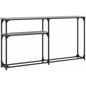 Console Table Grey Sonoma 145x22.5x75 cm Engineered Wood Vidaxl Console Table Grey Sonoma 145x22.5x75 cm Engineered Wood Vidaxl