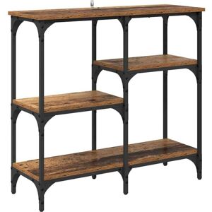 Console Table Old Wood 80 x 29 x 75 cm Engineered Wood vidaXL Console Table Old Wood 80 x 29 x 75 cm Engineered Wood vidaXL