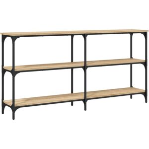 Console Table Sonoma Oak 150x29x75 cm Engineered Wood Vidaxl Console Table Sonoma Oak 150x29x75 cm Engineered Wood Vidaxl