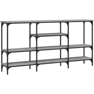 Console Table Grey Sonoma 160x29x80 cm Engineered Wood Vidaxl Console Table Grey Sonoma 160x29x80 cm Engineered Wood Vidaxl