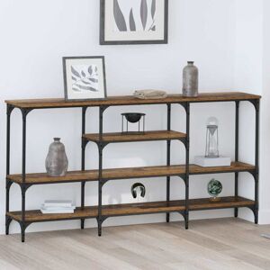 Console Table Old wood 160 x 29 x 80 cm Engineered wood vidaXL Console Table Old wood 160 x 29 x 80 cm Engineered wood vidaXL
