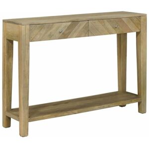 Console Table Natural Grey 110 x 30 x 80 cm Solid Mango Wood vidaXL Console Table Natural Grey 110 x 30 x 80 cm Solid Mango Wood vidaXL