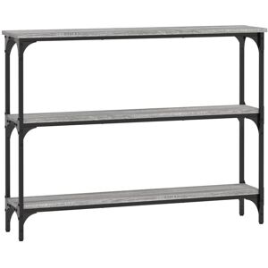 Console Table Grey Sonoma 100x22.5x75 cm Engineered Wood Vidaxl Console Table Grey Sonoma 100x22.5x75 cm Engineered Wood Vidaxl