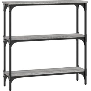Console Table Grey Sonoma 75x22.5x75 cm Engineered Wood Vidaxl Console Table Grey Sonoma 75x22.5x75 cm Engineered Wood Vidaxl