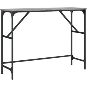 Console Table Grey Sonoma 100x32x75 cm Engineered Wood vidaXL Console Table Grey Sonoma 100x32x75 cm Engineered Wood vidaXL