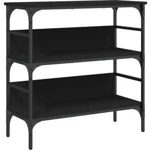 Console Table Black 75x32x75 cm Engineered Wood Vidaxl Console Table Black 75x32x75 cm Engineered Wood Vidaxl