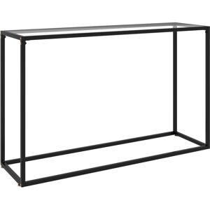 Console Table Transparent 120x35x75 cm Tempered Glass Vidaxl Console Table Transparent 120x35x75 cm Tempered Glass Vidaxl