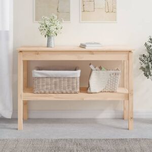 Console Table 110x40x75 cm Solid Wood Pine Vidaxl Console Table 110x40x75 cm Solid Wood Pine Vidaxl