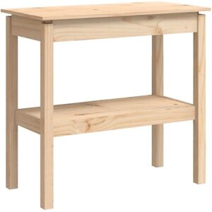 Console Table 80x40x75 cm Solid Wood Pine Vidaxl Console Table 80x40x75 cm Solid Wood Pine Vidaxl