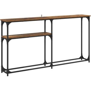 ConsoleTable Old wood 145x22.5x75cm Engineered Wood vidaXL ConsoleTable Old wood 145x22.5x75cm Engineered Wood vidaXL