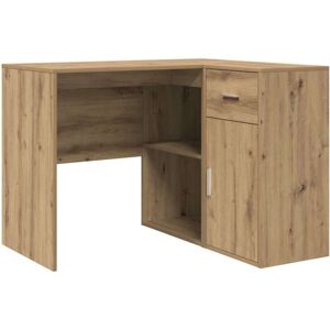 Corner Desk 2 pcs Artisan oak 102 x 50 x 75 cm Engineered wood Vidaxl Corner Desk 2 pcs Artisan oak 102 x 50 x 75 cm Engineered wood Vidaxl