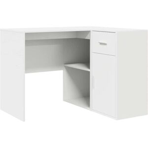 Corner Desk 2 pcs White 102 x 50 x 75 cm Engineered wood Vidaxl Corner Desk 2 pcs White 102 x 50 x 75 cm Engineered wood Vidaxl