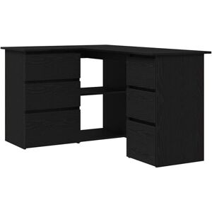 Vidaxl - Corner Desk Black oak 145 x 100 x 76 cm Engineered wood Vidaxl - Corner Desk Black oak 145 x 100 x 76 cm Engineered wood