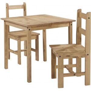 Mercers Furniture - Corona Rio Dining Table & 2 Chairs Mercers Furniture - Corona Rio Dining Table & 2 Chairs