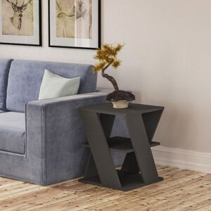 Decortie - Cyclo Modern Coffee Table Multipurpose - Anthracite Grey - Anthracite Grey Decortie - Cyclo Modern Coffee Table Multipurpose - Anthracite Grey - Anthracite Grey