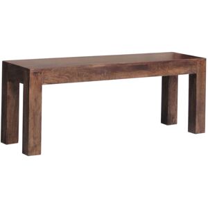 Dakota Bench Small - Mango Wood - L35 x W118 x H45 cm - Dark Finish Dakota Bench Small - Mango Wood - L35 x W118 x H45 cm - Dark Finish