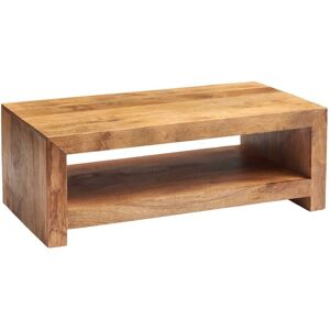 Verty Furniture - Dakota Light Mango Large Contemporary Coffee Table - Light Wood Verty Furniture - Dakota Light Mango Large Contemporary Coffee Table - Light Wood