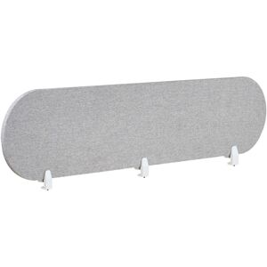 BELIANI Desk Screen 180 x 40 cm Light Grey SPARKY BELIANI Desk Screen 180 x 40 cm Light Grey SPARKY