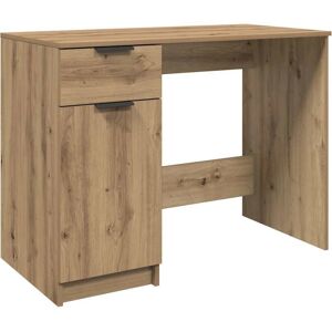 vidaXL Oak Desk 100x50x75cm - Office & Home Table vidaXL Oak Desk 100x50x75cm - Office & Home Table