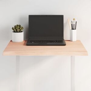 Table Top 60x60x2 cm Untreated Solid Wood Oak Live Edge Vidaxl Table Top 60x60x2 cm Untreated Solid Wood Oak Live Edge Vidaxl