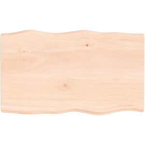 Table Top 100x60x(2-4) cm Untreated Solid Wood Live Edge Vidaxl Table Top 100x60x(2-4) cm Untreated Solid Wood Live Edge Vidaxl