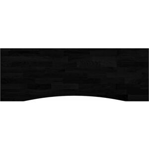 Vidaxl - Desk Top Dark Brown 140x60x2.5 cm Solid Wood Oak Rectangular Vidaxl - Desk Top Dark Brown 140x60x2.5 cm Solid Wood Oak Rectangular