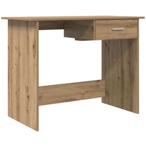 Vidaxl - Desk with Drawer Artisan oak 100 x 50 x 76 cm Engineered wood Vidaxl - Desk with Drawer Artisan oak 100 x 50 x 76 cm Engineered wood