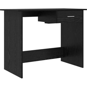 Vidaxl - Desk with Drawer Black oak 100 x 50 x 76 cm Engineered wood Vidaxl - Desk with Drawer Black oak 100 x 50 x 76 cm Engineered wood