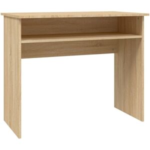 vidaXL Sonoma Oak Desk - Space-saving 90cm - Desk vidaXL Sonoma Oak Desk - Space-saving 90cm - Desk