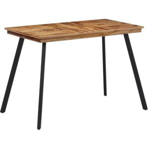Dining Table 120x62x76 cm Solid Wood Teak Vidaxl Dining Table 120x62x76 cm Solid Wood Teak Vidaxl