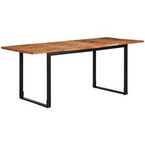Dining Table 180x90x75 cm Solid Wood Acacia Vidaxl Dining Table 180x90x75 cm Solid Wood Acacia Vidaxl