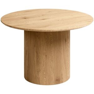 BELIANI Dining Table SHEHO Light Brown 120 cm 120 cm BELIANI Dining Table SHEHO Light Brown 120 cm 120 cm