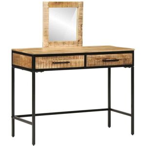 Dressing Table Brown 100 x 40 x 120 cm Solid Mango wood vidaXL Dressing Table Brown 100 x 40 x 120 cm Solid Mango wood vidaXL