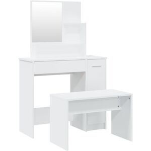 Dressing Table Set White 86.5x35x136 cm Vidaxl Dressing Table Set White 86.5x35x136 cm Vidaxl