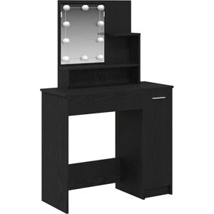 Vidaxl - Dressing Table Black oak 86.5 x 35 x 136 cm Engineered wood Vidaxl - Dressing Table Black oak 86.5 x 35 x 136 cm Engineered wood