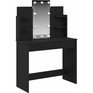 Vidaxl - Dressing Table Black oak 96 x 40 x 142 cm Engineered Wood Vidaxl - Dressing Table Black oak 96 x 40 x 142 cm Engineered Wood