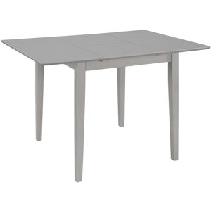 Extendable Dining Table Grey (80-120)x80x74 cm mdf Vidaxl Extendable Dining Table Grey (80-120)x80x74 cm mdf Vidaxl
