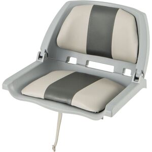 Costway - Folding Low Back Boat Seat Waterproof Upholstered Standard Boat Captain Chair Costway - Folding Low Back Boat Seat Waterproof Upholstered Standard Boat Captain Chair