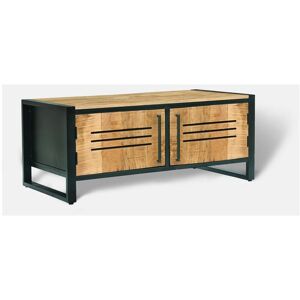 Frais Range Coffee Table - Mango Wood - L50 x W100 x H40 cm - PP Sawn Finish - Assembly Required Frais Range Coffee Table - Mango Wood - L50 x W100 x H40 cm - PP Sawn Finish - Assembly Required