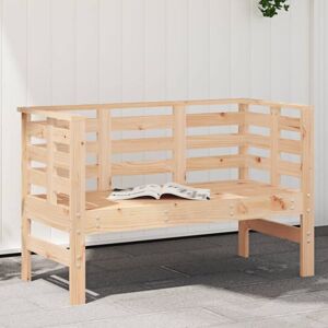 vidaXL Garden Bench Natural Pine 111.5x53x71 cm - Garden Bench vidaXL Garden Bench Natural Pine 111.5x53x71 cm - Garden Bench