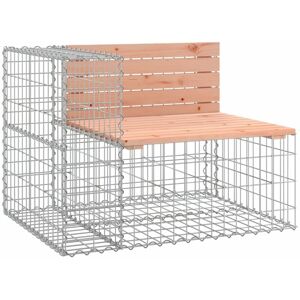 Vidaxl - Garden Bench Gabion Design 92x71x65.5 cm Solid Wood Douglas Vidaxl - Garden Bench Gabion Design 92x71x65.5 cm Solid Wood Douglas
