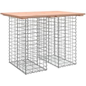 Vidaxl - Garden Bench Gabion Design 100x70x72 cm Solid Wood Douglas Vidaxl - Garden Bench Gabion Design 100x70x72 cm Solid Wood Douglas