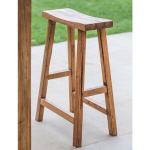 Garden Trading - St Mawes Wooden Teak Bar Stool Seat Chair Outdoor Indoor Garden Trading - St Mawes Wooden Teak Bar Stool Seat Chair Outdoor Indoor