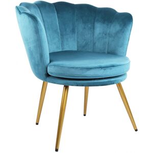 RAYGAR Genesis flora Petal Back Scallop Chair - Teal RAYGAR Genesis flora Petal Back Scallop Chair - Teal