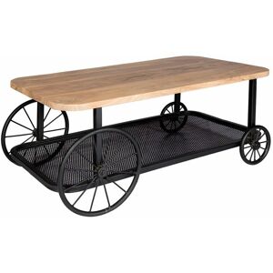 Verty Furniture - Industrial Creative Coffee Table - Light Wood Verty Furniture - Industrial Creative Coffee Table - Light Wood