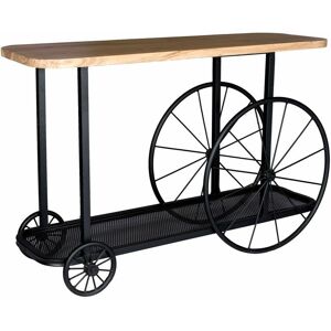 Verty Furniture - Industrial Creative Console / Hall Table - Light Wood Verty Furniture - Industrial Creative Console / Hall Table - Light Wood