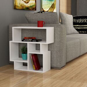 Decortie Charlotte White Side Table - Side Table Decortie Charlotte White Side Table - Side Table